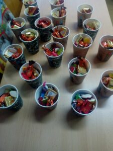 Mikuláš v 1. B - základní škola Žákovská