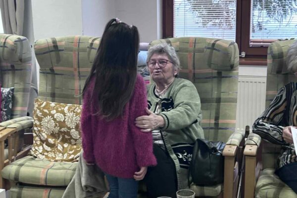 Novoroční koncert ve stacionáři - základní škola Žákovská