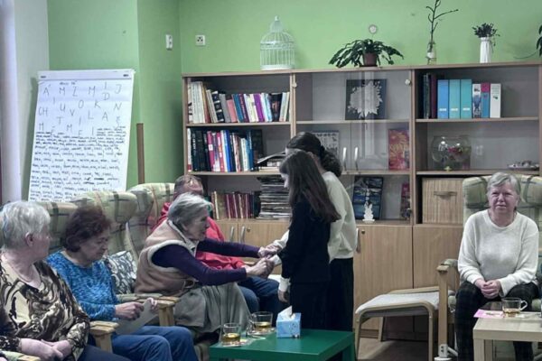 Novoroční koncert ve stacionáři - základní škola Žákovská