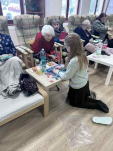 Novoroční koncert ve stacionáři - základní škola Žákovská