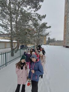 Novoroční koncert ve stacionáři - základní škola Žákovská