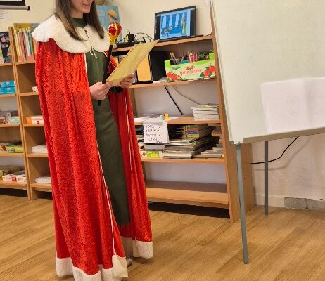 Pasování na čtenáře - základní škola Žákovská