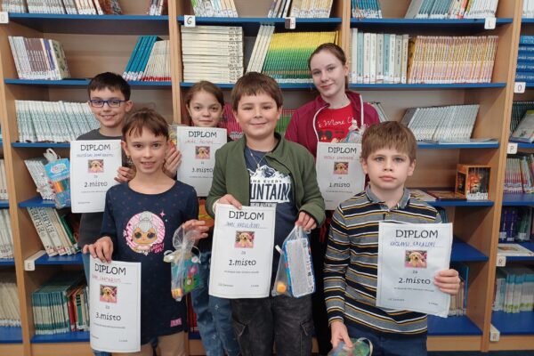 Recitační soutěž na 1. stupni - základní škola Žákovská