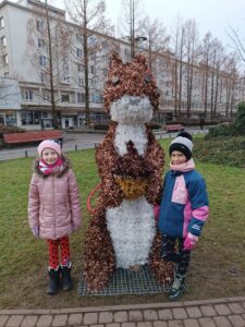 Vánoční městečko - základní škola Žákovská