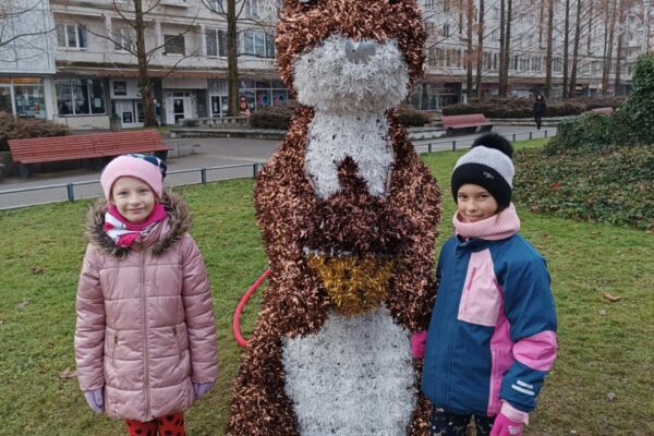 Vánoční městečko - základní škola Žákovská