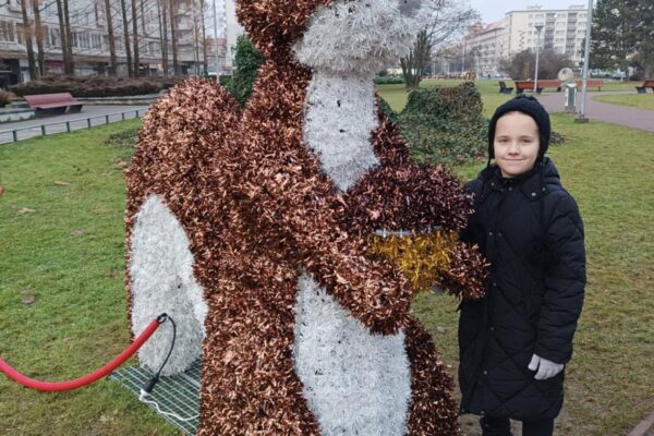 Vánoční městečko - základní škola Žákovská