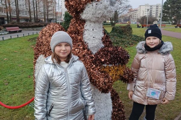 Vánoční městečko - základní škola Žákovská