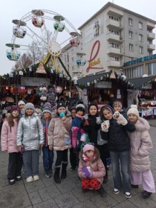 Vánoční městečko - základní škola Žákovská