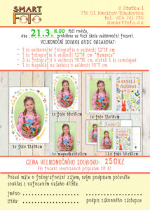 Velikonoční focení - základní škola Žákovská