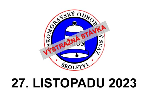 VÝSTRAŽNÁ STÁVKA - základní škola Žákovská