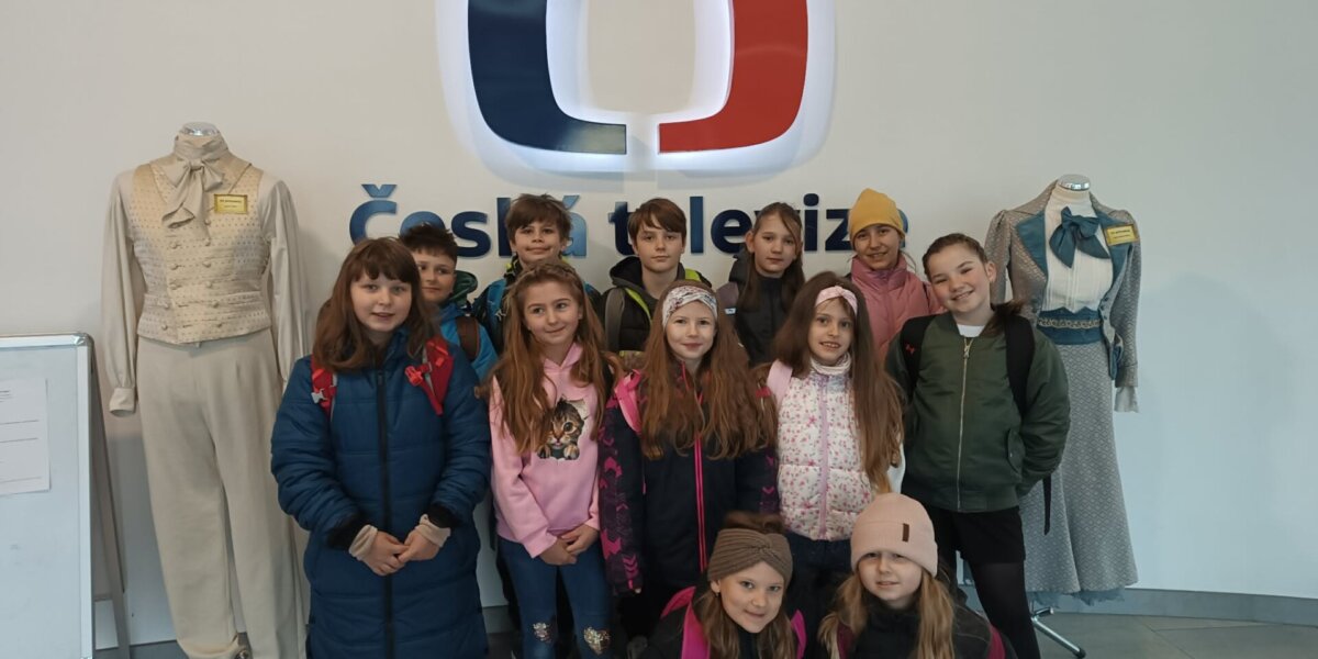 Natáčení v ČT - základní škola Žákovská