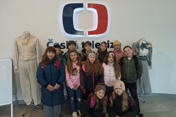 Natáčení v ČT - základní škola Žákovská