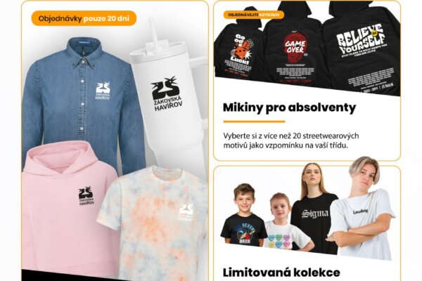 Školní e-shop - základní škola Žákovská