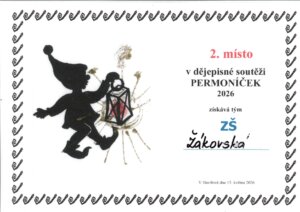Permoníček 2026 - základní škola Žákovská