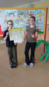 Výtvarná soutěž Dinosauři - základní škola Žákovská