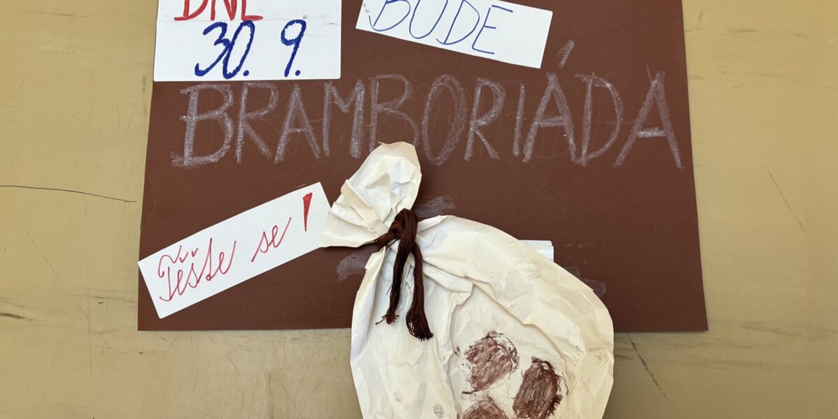 Bramboriáda ve školní družině - základní škola Žákovská