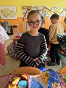 Halloween u prvňáčků - základní škola Žákovská