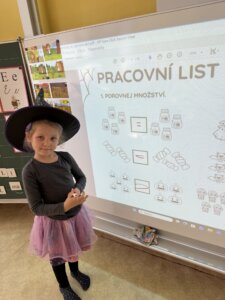 Halloween u prvňáčků - základní škola Žákovská